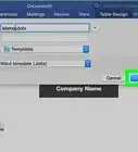 Use Document Templates in Microsoft Word