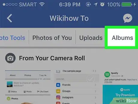 Image titled Upload Photos to Facebook Using the Facebook for iPhone Application Step 11