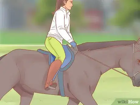 Image titled Control and Steer a Horse Using Your Seat and Legs Step 7