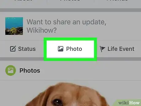 Image titled Upload Photos to Facebook Using the Facebook for iPhone Application Step 10