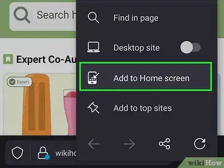 Image titled Set a Bookmark Shortcut in Your Home Screen on Android Step 12