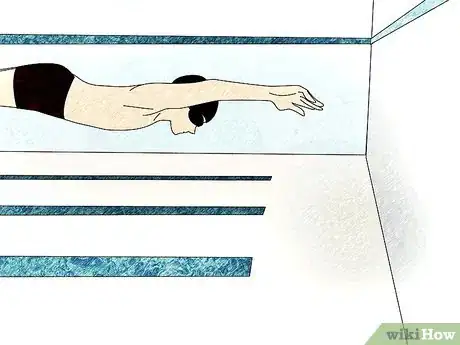 Image titled Do an Open Turn in Swimming Step 1