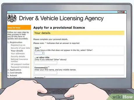 Image titled Apply for a Driver's License in the UK Step 3