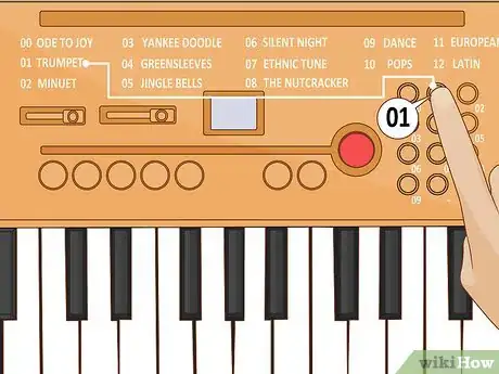 Image titled Play a Casio Keyboard (Beginners) Step 2