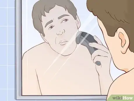 Image titled Shave With an Electric Shaver Step 18