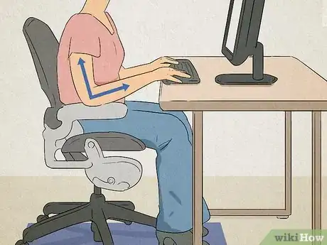 Image titled Set Up an Ergonomically Correct Workstation Step 11