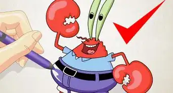 Draw Mr. Krabs from SpongeBob SquarePants