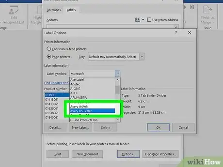 Image titled Print Avery Labels in Microsoft Word on PC or Mac Step 5