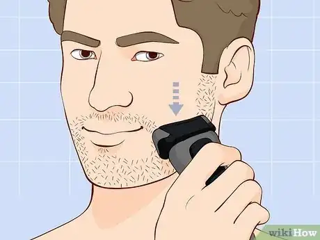 Image titled Shave With an Electric Shaver Step 13