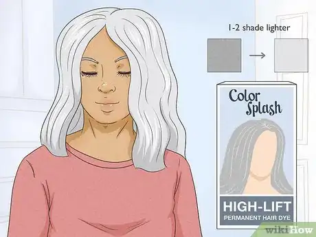 Image titled Lighten Dark Grey Hair Step 3