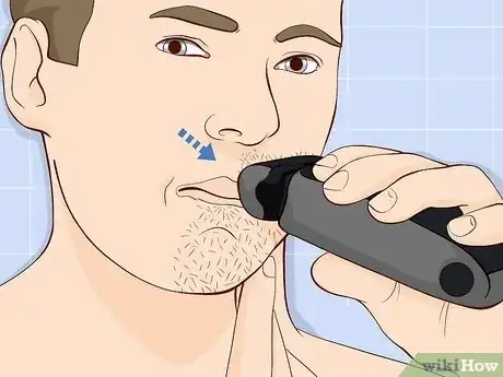 Image titled Shave With an Electric Shaver Step 15