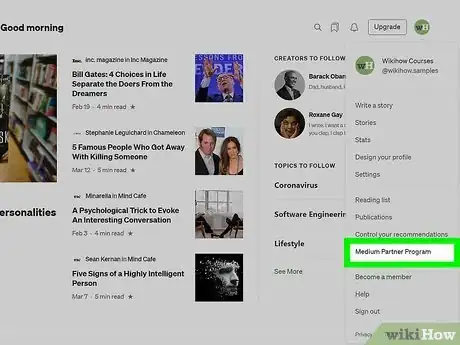 Image titled Make Money Writing on Medium Step 8