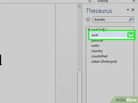 Image titled Use the Thesaurus in Microsoft Word Step 5