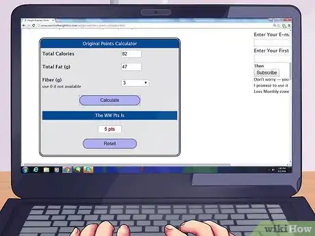Image titled Calculate Your Weight Watchers Points Step 2
