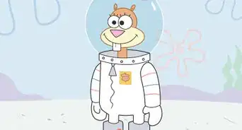 Draw Sandy Cheeks from SpongeBob SquarePants