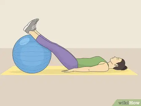 Image titled Do a Bridge Exercise With an Exercise Ball Step 2