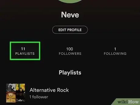 Image titled See Who Follows Your Playlist on Spotify on Android Step 2