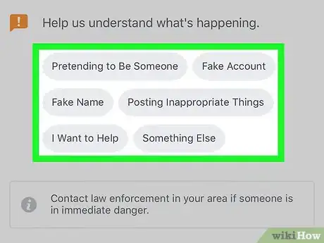 Image titled Report Someone on Facebook Step 5