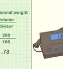 Measure the Length x Width x Height of Shipping Boxes