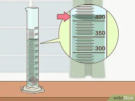 Image titled Find the Volume of an Irregular Object Using a Graduated Cylinder Step 5