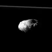 Prometheus flyby(December 6, 2015)