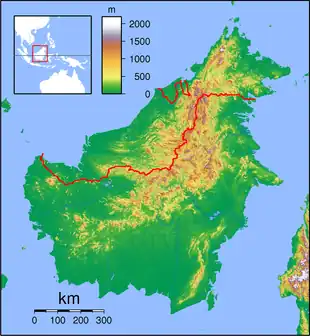 Balai Ringin is located in Borneo