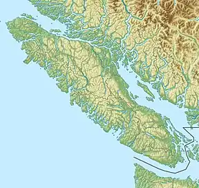 Moyeha Mountain is located in Vancouver Island