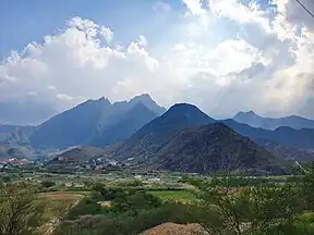 Sarawat Mountains in Al-Bahah