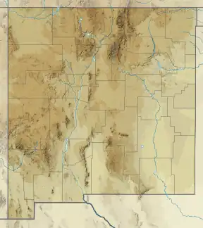 Haystack Mountain is located in New Mexico