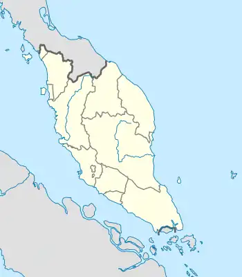 Mersingمرسيڠ is located in Peninsular Malaysia