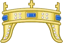 Depiction of the Crown of Zvonimir of Kingdom of Croatia (925–1102)