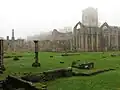 Fountain Abbey grounds from the Infirmary