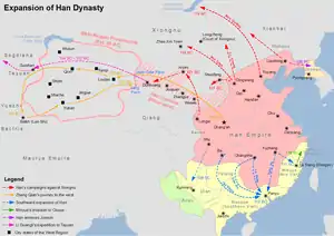 Han conquest of Nanyue in 112 BC